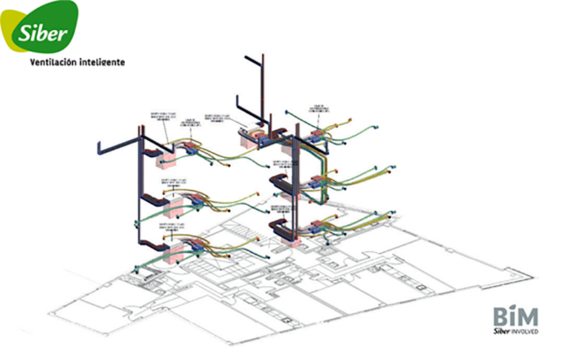 SIBER los nuevos sistemas de ventilación impulsan la construcción industrializada 