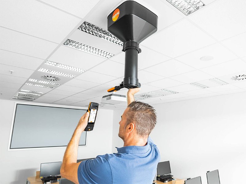 TESTO el binomio imbatible Multifunción testo 400 y balómetro testo 420 