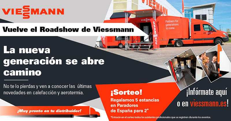 VIESSMANN vuelve el Roadshow La nueva generación se abre camino 