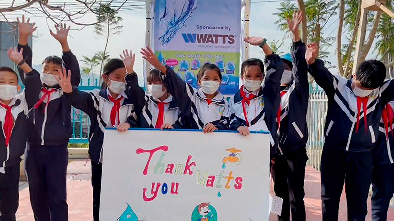 WATTS water Y PLANET water unidos para llevar agua limpia