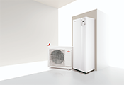Muy fáciles de instalar y mantener, los productos basados en la Aerotermia Waterstage de Fujitsu, proporcionan calefacción, climatización y ACS para todo el hogar