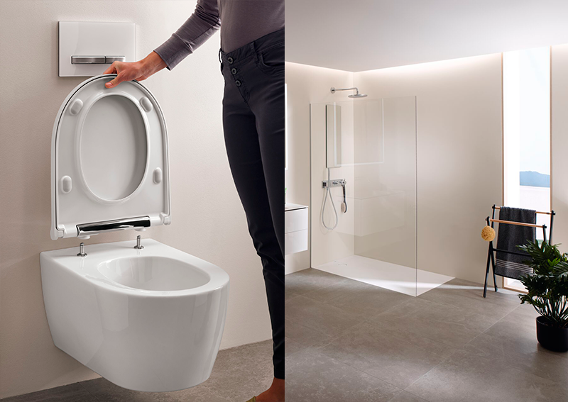 GEBERIT apuesta por la fácil limpieza del WC con el sistema QuickRelease