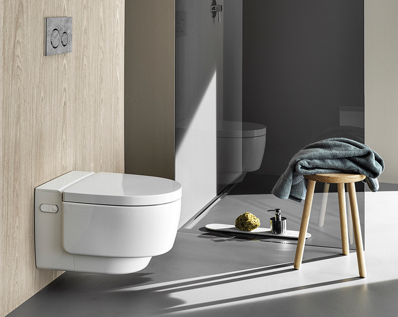 GEBERIT el diseño inteligente se maneja desde el smartphone 