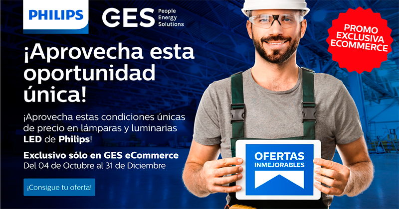 GES Precios especiales y exclusivos sólo en eCommerce 