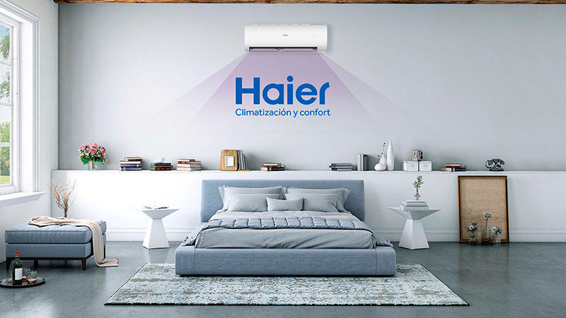 HAIER da la bienvenida al confort en ACS con un nuevo eslogan HAIER da la bienvenida al confort en ACS con un nuevo eslogan