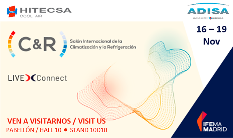 HITECSA estará presente en la Feria CR 2021 con su nueva Bomba de Calor miniKr3B 