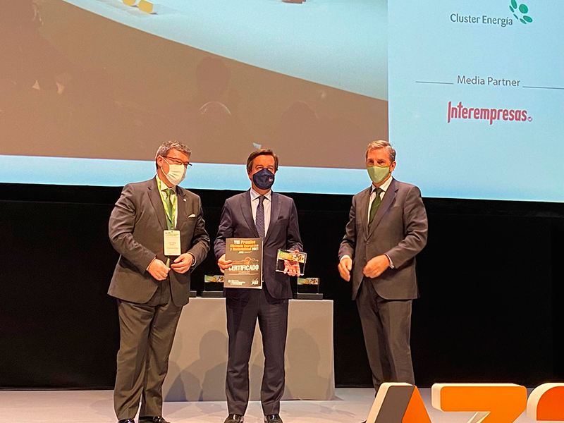 IFEMA MADRID recibe el premio A3E por su compromiso con la Eficiencia Energética y la Sostenibilidad