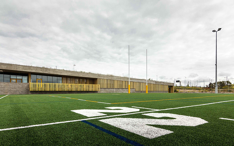 IRSAP, calidad en las nuevas instalaciones del campo de fútbol-rugby Antonio Martín de Torrelodones