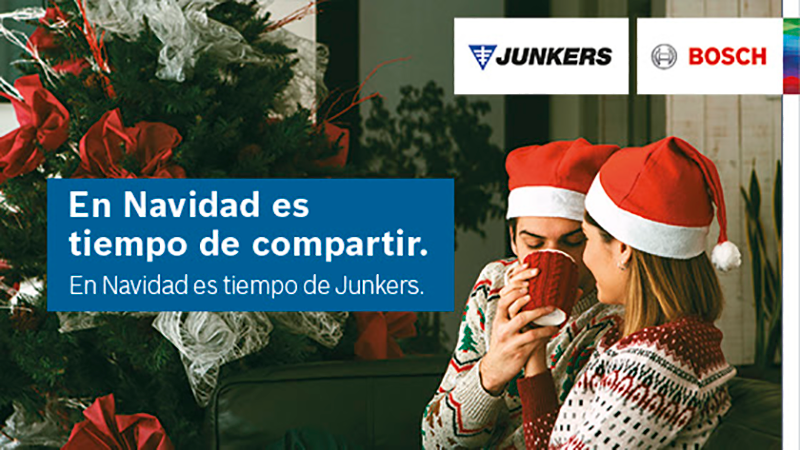 JUNKERS instalar calderas durante la campaña navideña tiene premio 