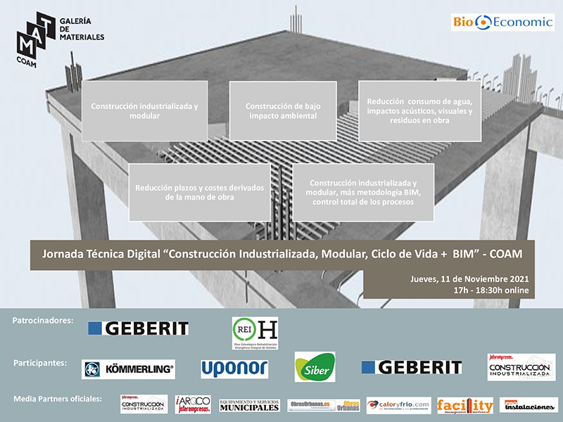 Jornada Técnica Online de BioEconomic Construcción Industrializada Modular Ciclo de Vida BIM 