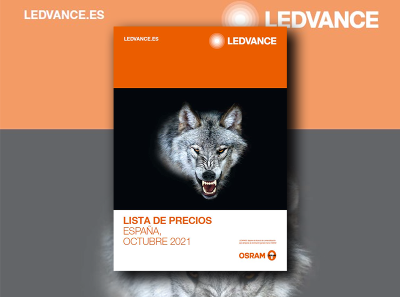 LEDVANCE nueva lista de precios de octubre 2021 