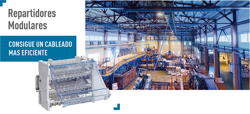 LEGRAND, cableado más eficiente con los nuevos repartidores modulares escalonados