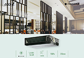 Panasonic Heating & Cooling presenta la gama de conducto adaptable F3 para sus sistemas VRF, diseñada para aplicaciones en comercio minorista, hoteles y oficinas