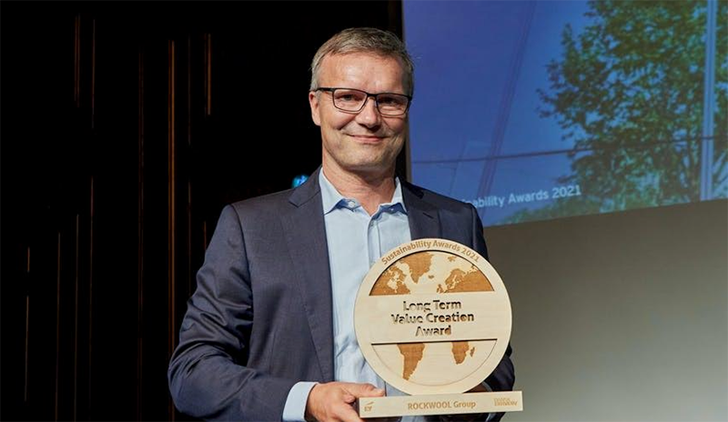 ROCKWOOL recibe el premio de sostenibilidad EY por la creación de valor a largo plazo 