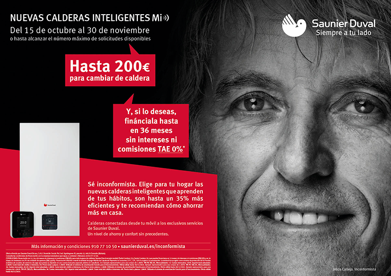 SAUNIER Duval, nueva promoción de calderas 