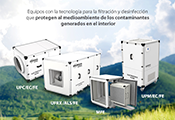Nuevos módulos con diferentes tecnologías para la limpieza y desinfección del aire que cuidan de nuestro entorno