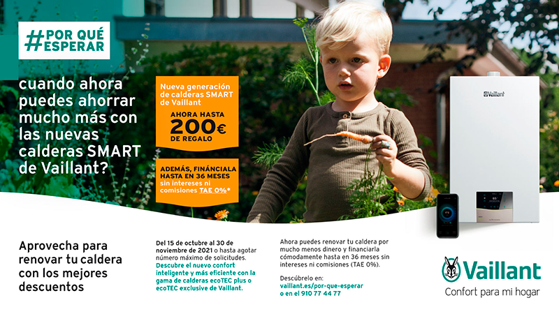 VAILLANT nueva promoción de calderas 