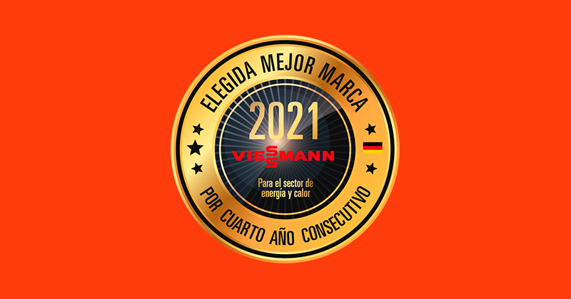 VIESSMANN: marca del Año 2021 en el primer puesto