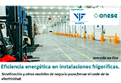 ANESE y ALDEFE organizan el próximo día 31 de marzo, a las 10h30, una jornada online denominada “Eficiencia energética en instalaciones frigoríficas Servitización y otros modelos de negocio para frenar el coste de la electricidad”