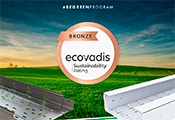 Basor Electric SA anuncia que ha sido galardonada por el equipo internacional de expertos de EcoVadis, con la certificación de nivel ‘Bronce’ en ecosostenibilidad