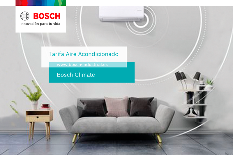 BOSCH presenta su nuevo catálogo de aire acondicionado comercial