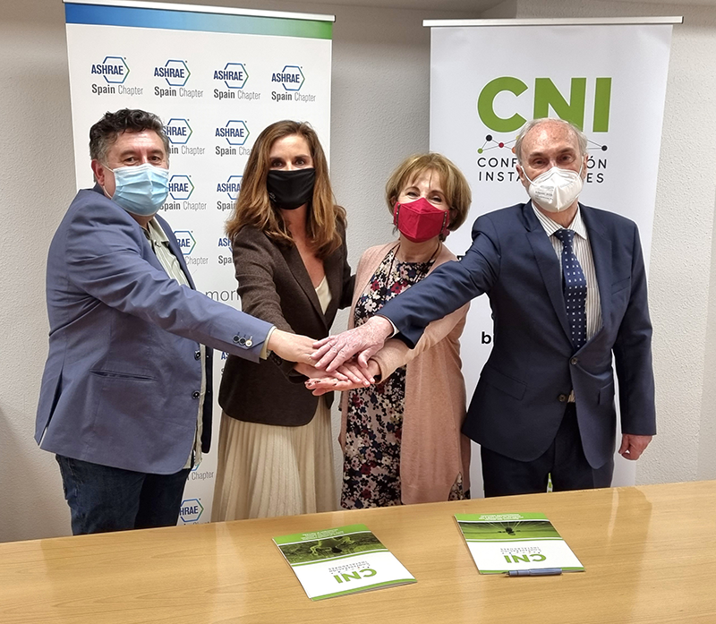 CNI y ASHRAE Spain Chapter, nuevo acuerdo de colaboración 