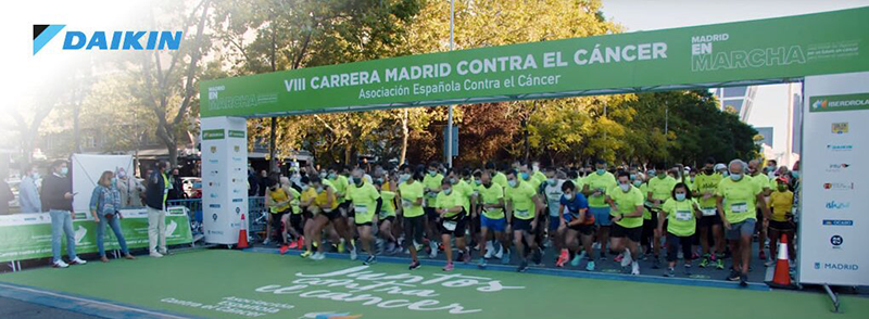 DAIKIN apoyará la IX Carrera Madrid en Marcha Contra el Cáncer
