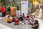 Eurofred dona a Cruz Roja La Palma un total de 30 purificadores de aire para los niños y las niñas que asisten a clase en los centros damnificados 