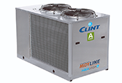 La bomba de calor Thermica de Clint es capaz de llegar a potencias de 70 kW y de producir agua caliente sanitaria hasta 65ºC