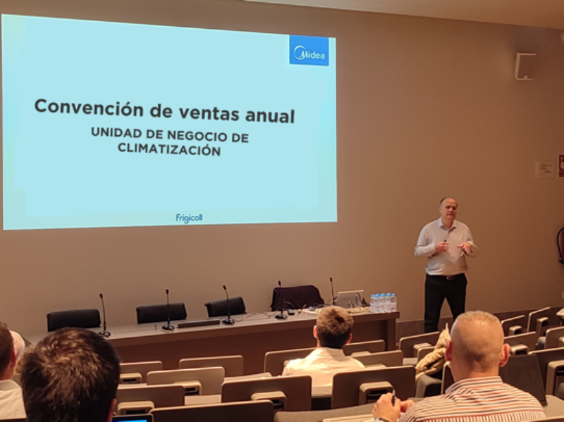 FRIGICOLL presenta todas sus novedades de climatización en la convención de ventas anual de la Unidad de Negocio