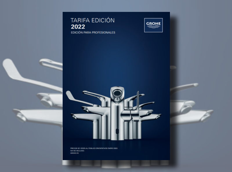 GROHE en su nueva Tarifa 2022 conoce las últimas novedades 