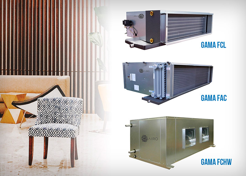 Grupo COPROVEN presenta su nueva gama de Fan Coil Airo Grupo COPROVEN presenta su nueva gama de Fan Coil Airo