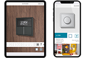 Arquitectos, diseñadores y decoradores pueden visualizar con AR-Studio las diferentes alternativas estéticas que pueden lograr con productos del porfolio de JUNG