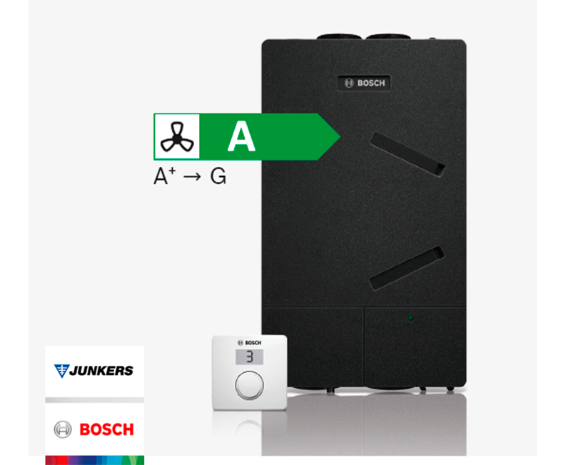 JUNKERS - BOSCH, calidad del aire y máxima eficiencia en viviendas de obra nueva con los recuperadores de calor JUNKERS - BOSCH, calidad del aire y máxima eficiencia en viviendas de obra nueva con los recuperadores de calor