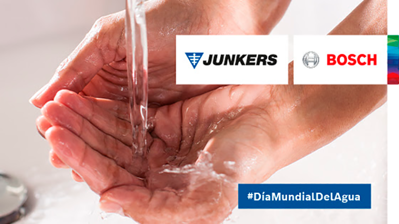 JUNKERS - BOSCH propone su gama de calentadores y termos eléctricos como solución para disminuir el gasto innecesario de agua