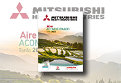 Mitsubishi Heavy Industries, presenta su nueva Tarifa MHI 2022 que entrará en vigor el 1 de abril de 2022