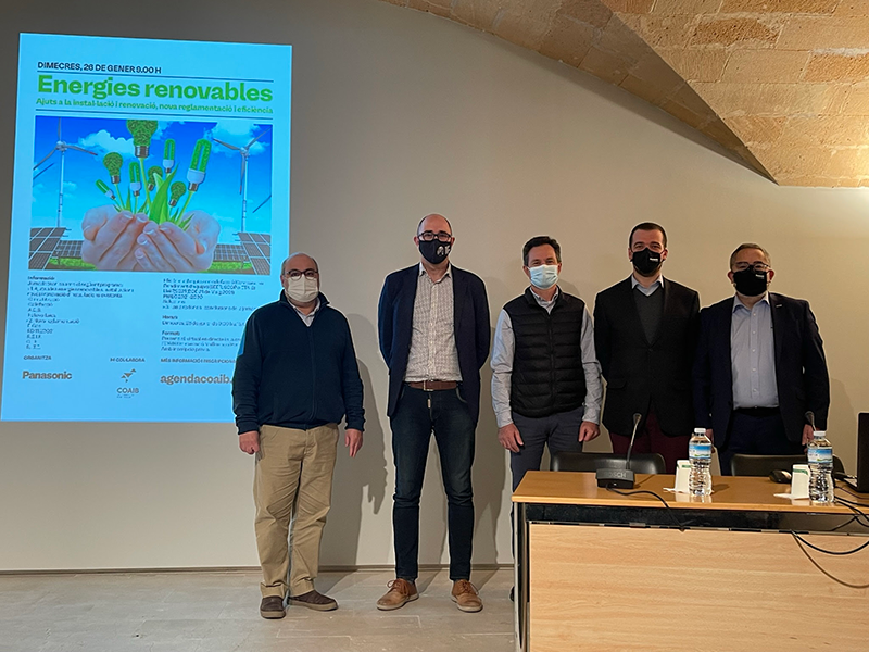 PANASONIC refuerza su apuesta por las Islas Baleares y participa en una ponencia en el Colegio Oficial de Arquitectos de Baleares