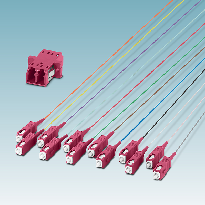 PHOENIX Contact, acoplamientos de cable de fibra óptica y pigtails