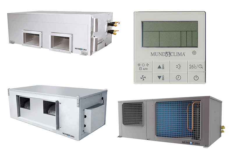 SALVADOR Escoda S.A presenta la nueva serie de equipos de climatización comercial/industrial Mundoclima® HIDEN