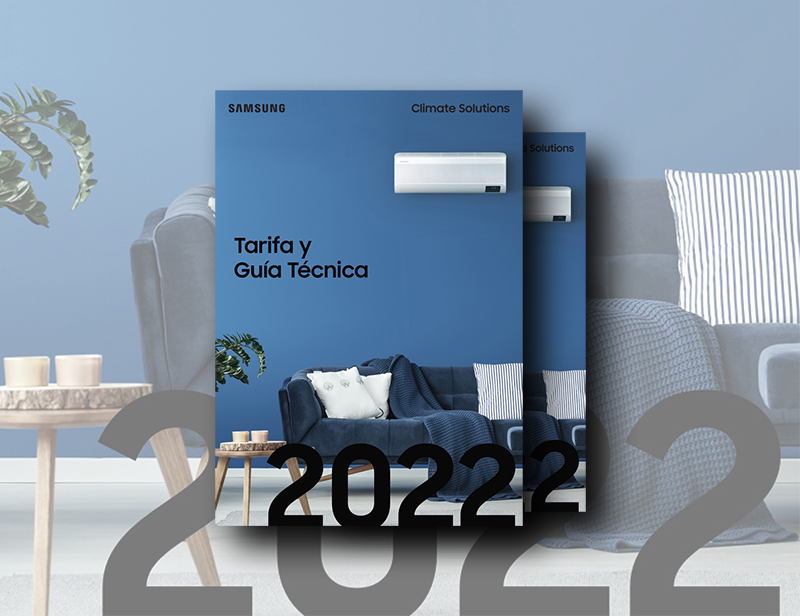 SAMSUNG Climate Solutions presenta su nueva Tarifa para este 2022