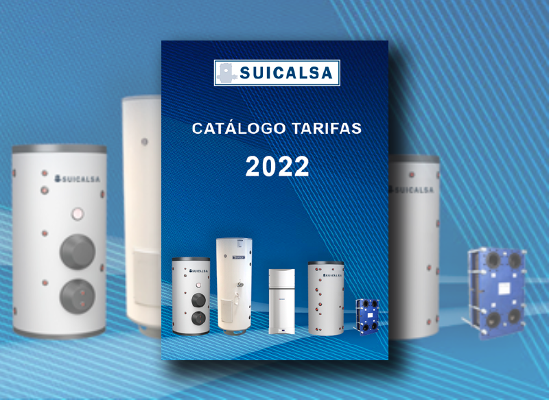 SUICALSA presenta nuevo catálogo tarifa 2022