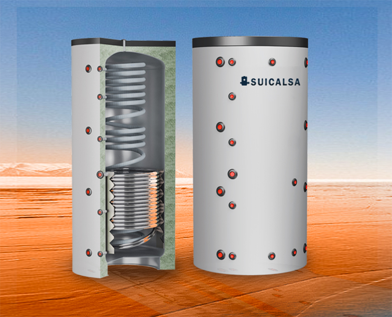 SUICALS, nuevos depósitos para Aerotermia  Alta Producción de ACS