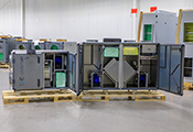 La gama de unidades de tratamiento de aire Topvex sigue evolucionando y estas unidades han formado parte de un programa de actualización