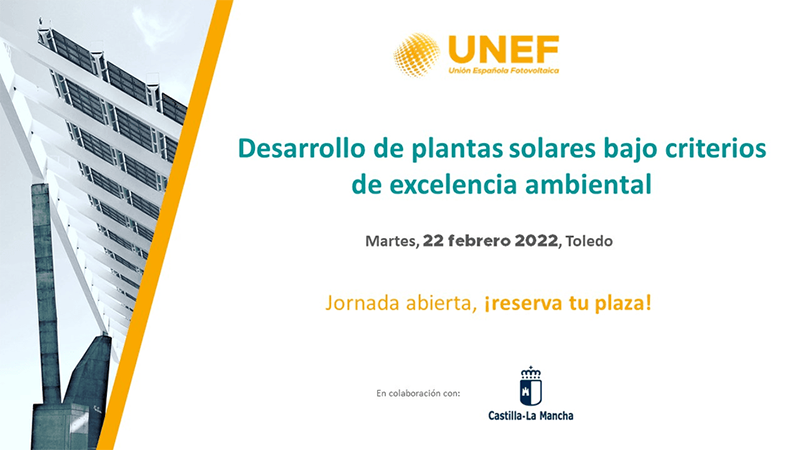 UNEF, desarrollo de plantas solares bajo criterios de excelencia ambiental