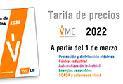 Vector Motor Control (VMC) presenta su nueva tarifa de precios 2022, aplicable a partir del próximo 1 de marzo
