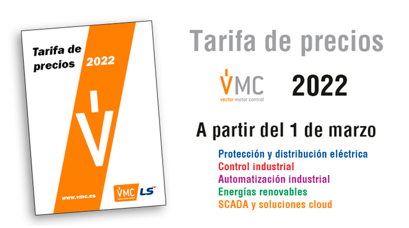 VMC, nueva tarifa de precios 2022