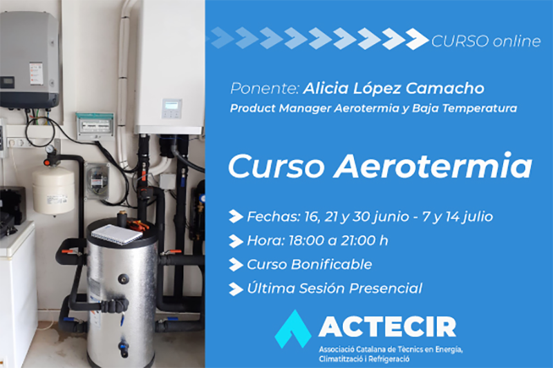 ACTECIR, nuevo curso aerotermia
