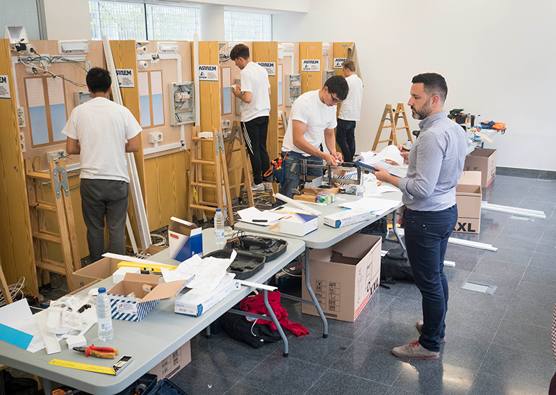 ASINEM celebra la XVI edición del concurso Jóvenes Instaladores ASINEM celebra la XVI edición del concurso Jóvenes Instaladores