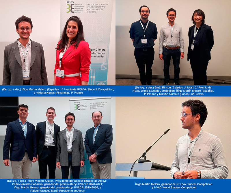 ATECYR, Íñigo Martín Melero, candidato del premio HVACR Atecyr 2019-2020, ganador del REHVA Students Competition ATECYR, Íñigo Martín Melero, candidato del premio HVACR Atecyr 2019-2020, ganador del REHVA Students Competition