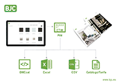 BJC acaba de trasladar todas sus referencias a ETIM 8.0 y de actualizar su BMEcat 4.0 con nuevas imágenes y todos los certificados